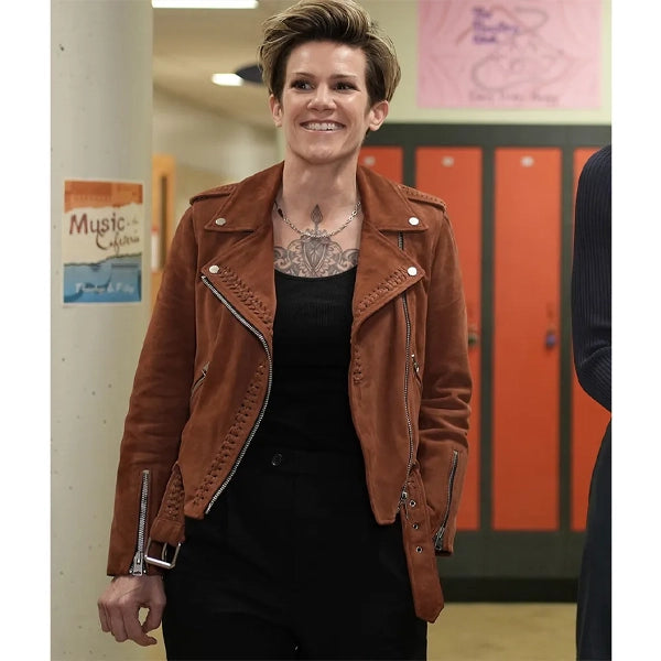 A Million Little Things Cameron Esposito Red Jacket