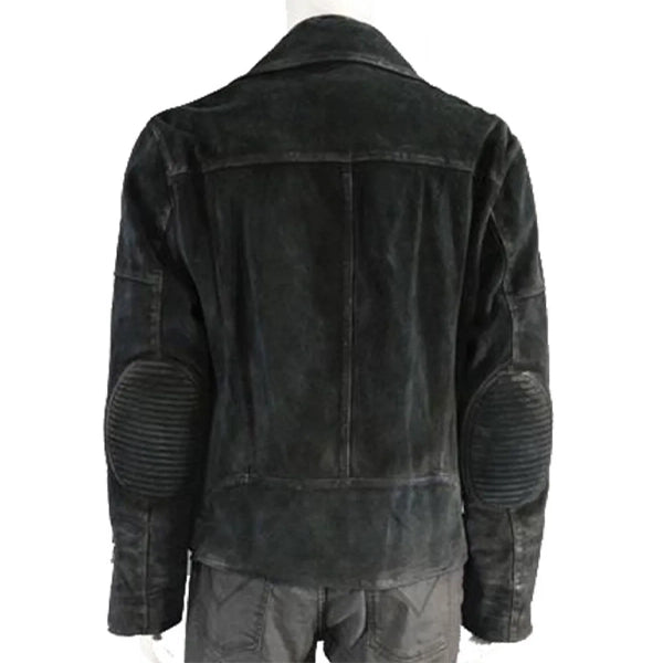 Baby Driver Jon Hamm Biker Jacket