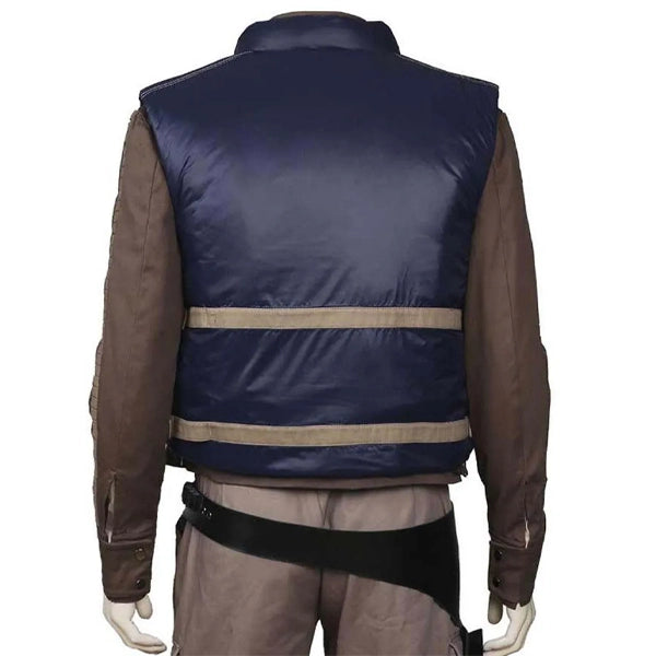 Captain Cassian Andor Star Wars Rogue One Blue Vest