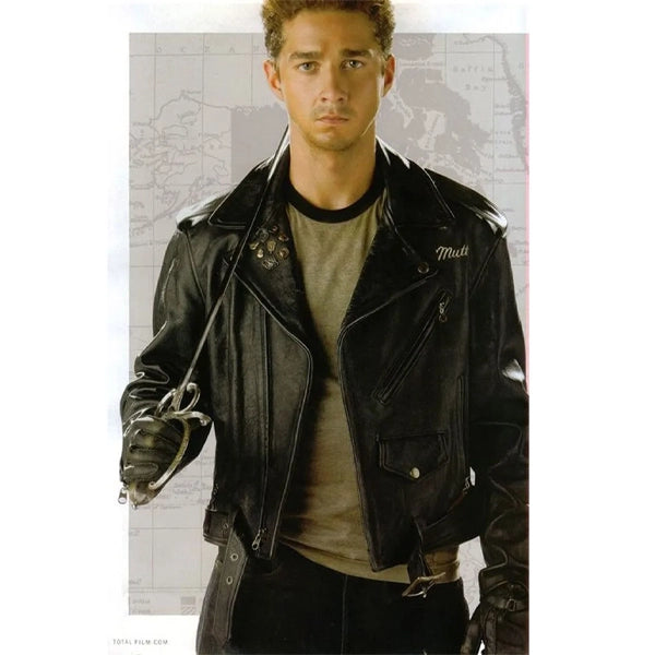Indiana Jones 4 Shia Labeouf Leather Jacket
