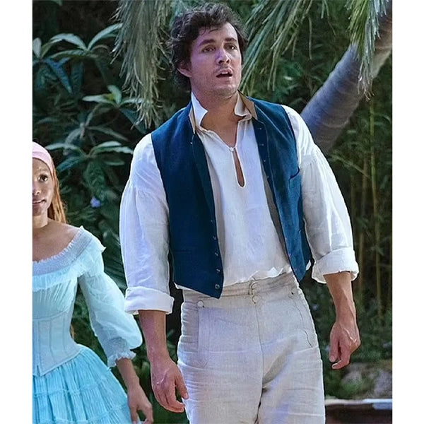 Jonah Hauer-King The Little Mermaid Vest