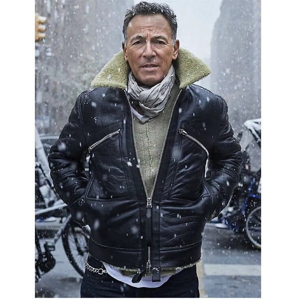Letter to you Bruce Springsteen Black Leather Jacket