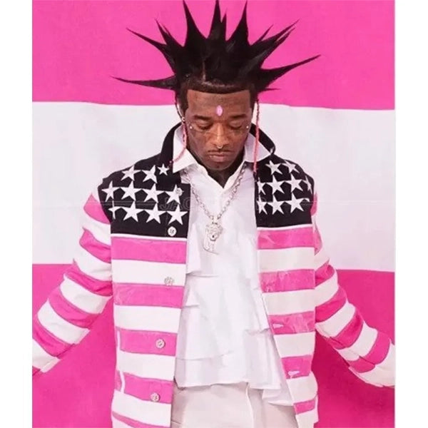 Lil Uzi Vert American Flag Jacket