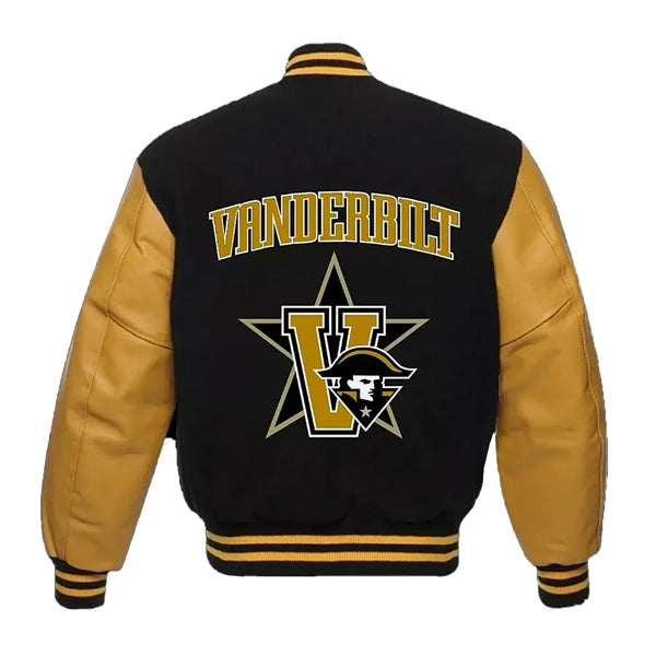 Vanderbilt University Black Letterman Jacket
